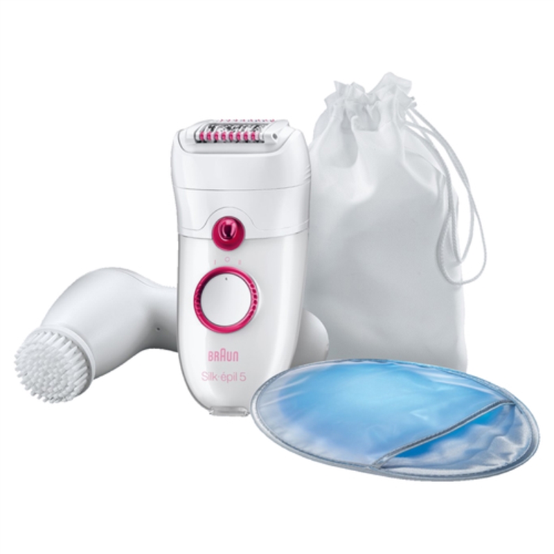 BRAUN Epilatore Braun a luce pulsata con rasoio per il viso